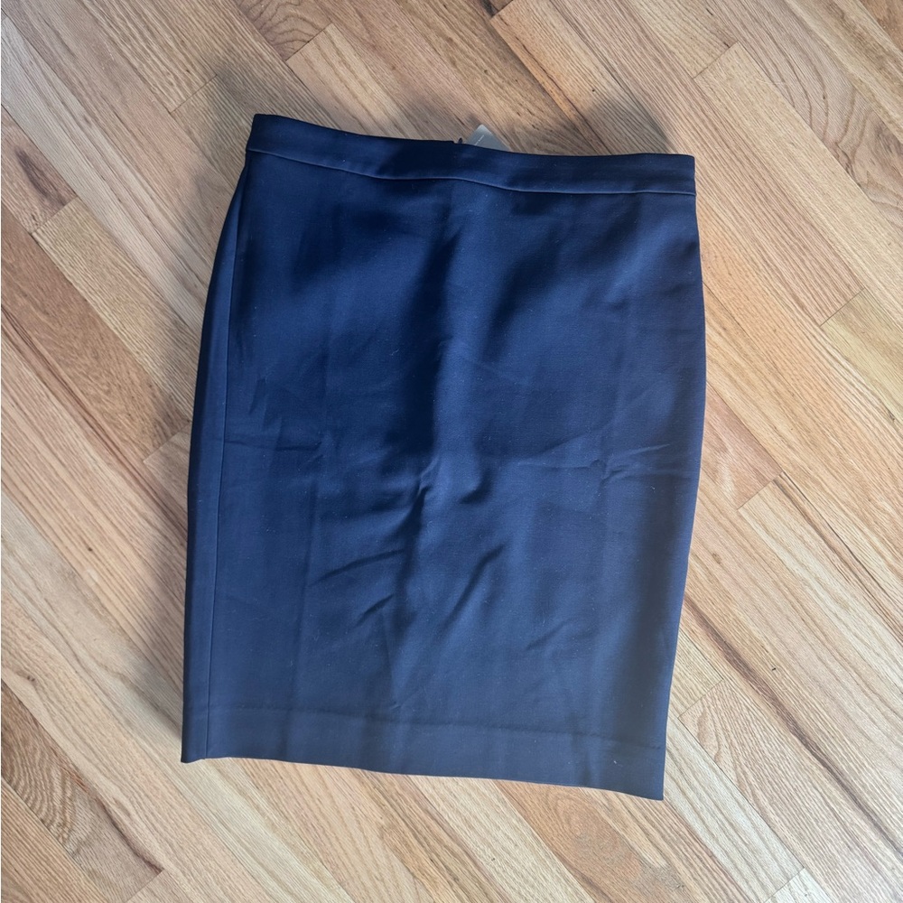 NWT J.Crew Navy Blue Pencil Skirt - sz 8